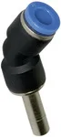 Riegler 135764 Вставной соединитель 45°, Заглушка 6 мм, серия Blue шланг O 4 156.0604
