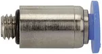 Riegler 109014 Прямой вставной фитинг, серия Blue, миниатюрный, круглый, M3 POC-33