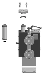 Гидравлический компонент HYDAC HRL 6 DP ST ZN