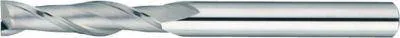 Misumi Carbide Square End Mill for Resin Machining, 2-Flute / Extra Long Model