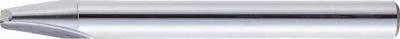 Misumi Carbide Straight Edge Taper Radius End Mill, 2-flute