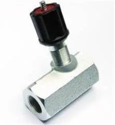 HYDAC 705550, DRV-16-01.X/0, Needle Valve with Reverse Flow Check