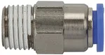 Riegler 110174 Прямой вставной фитинг, серия Blue, самофиксирующийся, R 1/4 вн. 196.146