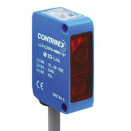 Индуктивный датчик Contrinex LLR-C23PA-NMV-101-324
