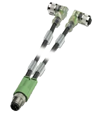 Pepperl+Fuchs. Y connection cable V1-W-E2-0,3M-PUR-H/S-T-V1-G