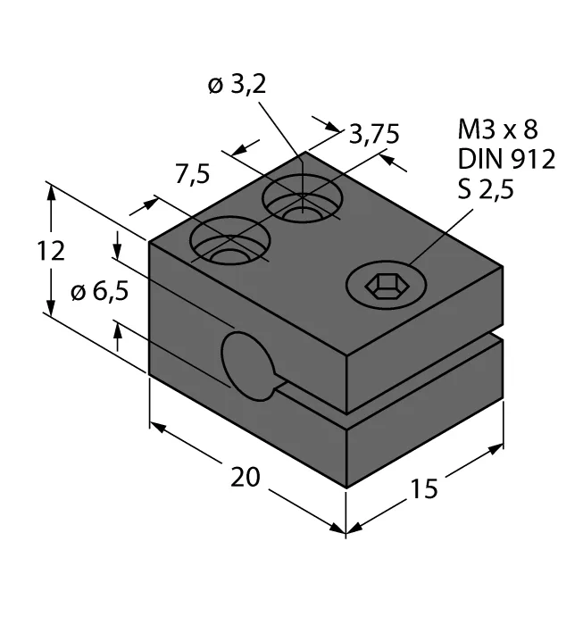 Комплектующие для монтажа - MBS65 - 69478 Turck