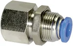 Riegler 109217 Прямой вставной штуцер перегородки серия Blue, M16x1, Rc 1/4 внутр. 151.014-8