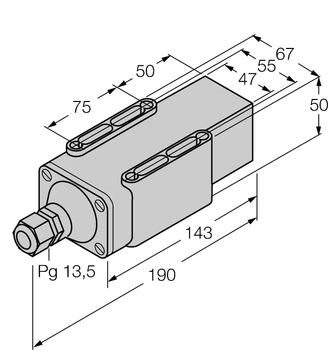 Комплектующие для монтажа - SCHUTZGEHAUSE SG40/2 (ULTEM) - 69497 Turck