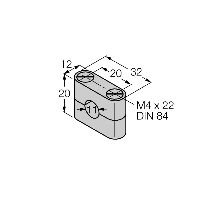 Комплектующие для монтажа - BS 11 - 69462 Turck