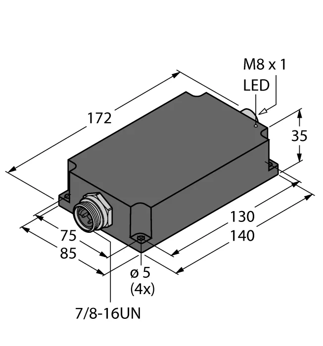 Компактный источник питания в корпусе с защитой IP6724 VDC Ausgangsspannung - 3.8 A Ausgangsstrom - PSU67-11-2440/P Turck