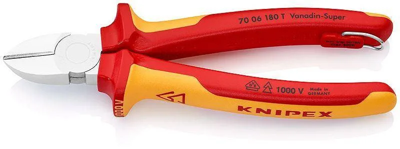 Knipex 70 06 180 T Кусачки боковые