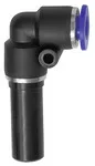 Riegler 125725 Вставной L-образный соединитель, Заглушка 4 мм, серия Blue шланг O 4 157.0404-K