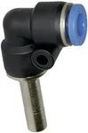 Riegler 109889 Вставной L-образный соединитель, Заглушка 4 мм, серия Blue шланг O 4 мм 157.0404