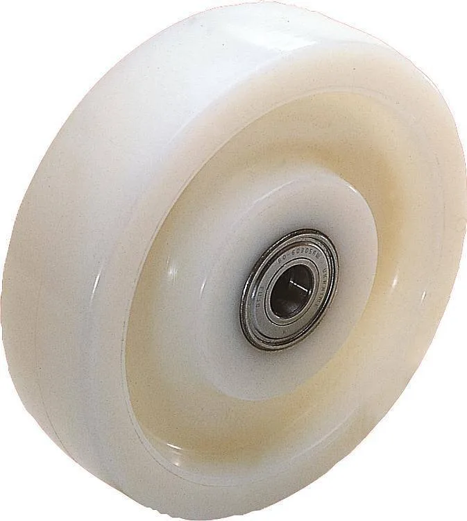 Norelem 95064_B Nylon wheels, heavy version with ball bearings, Form B