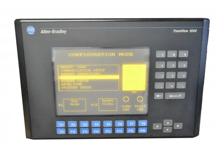 Операторские панели линейки Allen-Bradley PanelViev Plus 1000