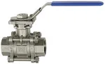 Riegler 135911 Шаровый кран из нержавеющей стали, длина acc.-DIN 3202-M3, G 3/8 3390.02