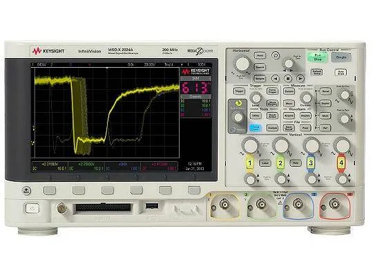 Keysight MSOX2004A Осциллограф смешанных сигналов: 70 МГц, 4 аналоговых и 8 цифровых каналов