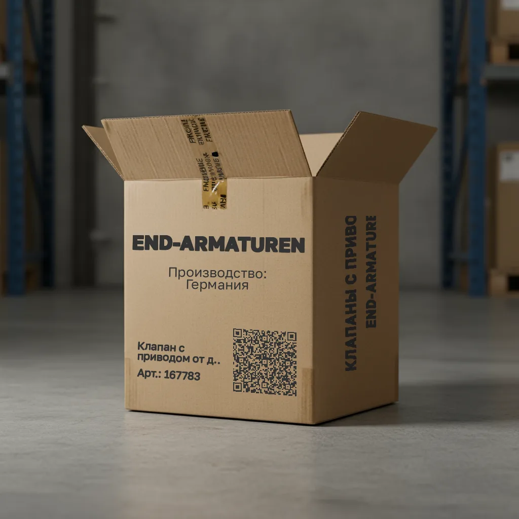 Клапан с приводом от давления END Armaturen DL2D3124040/FL-AX