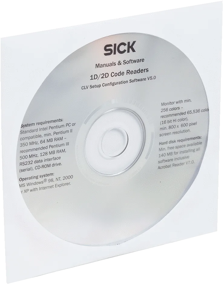 Принадлежности Дополнительные комплектующие Sick 2029112 CD-ROM с руководствами по эксплуатации и ПО
