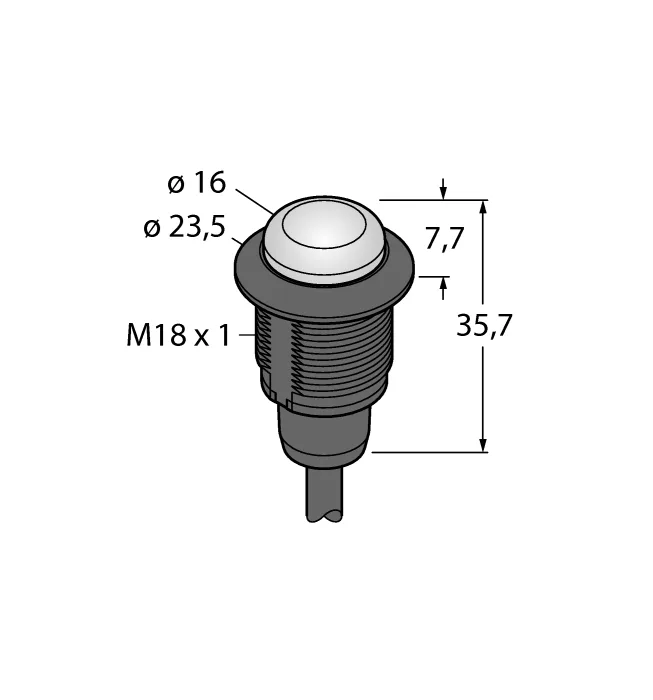 Светодиодный индикатормаяк - S18LRXXP Turck