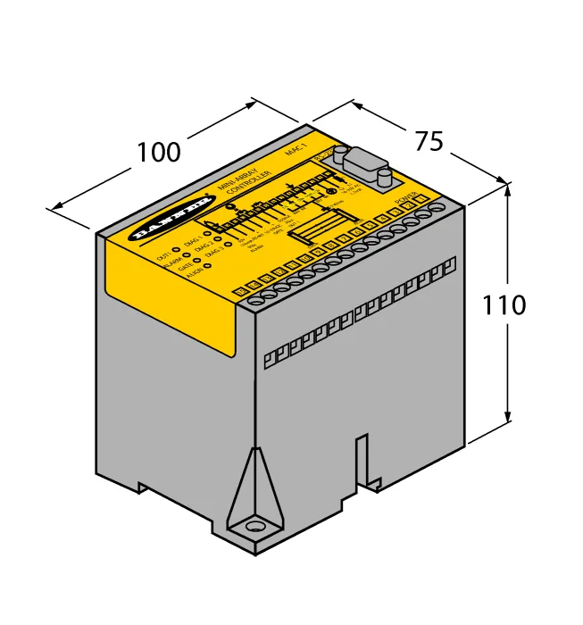 Измерительная световая завесаКонтроллер - MACP-1 - 3047820 Turck