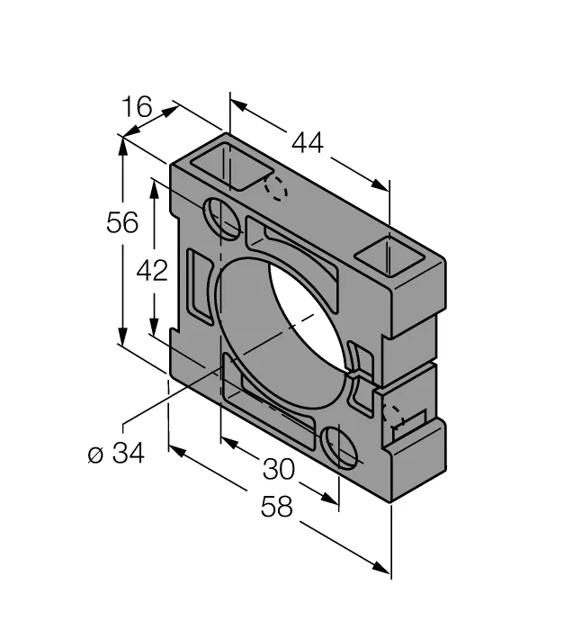 Комплектующие для монтажа - BS34 - 6946300 Turck