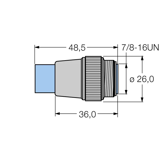 Аксессуары для полевых шинОконечный резистор шины - RSM57-TR2 - 6602011 Turck