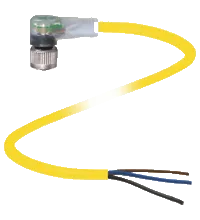 Pepperl+Fuchs. Female connector V1-W-E2-YE5M-PVC-U