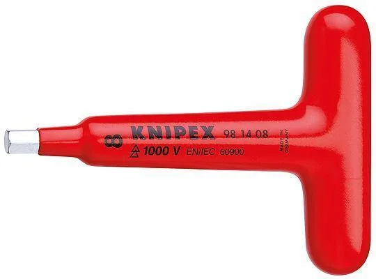 Knipex 98 14 08 Отвертка для винтов с профилем 'внутренний шестигранник'