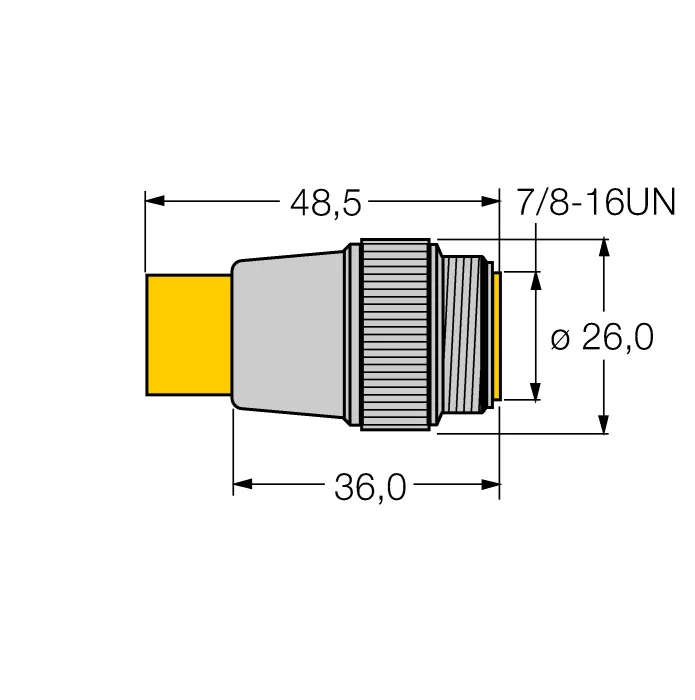 Аксессуары для полевых шинОконечный резистор шины - RSV49-TR - 6602094 Turck