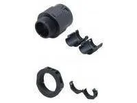 Misumi Slitted Double-Layer Plastic Tube, Connector