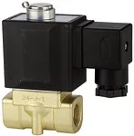 Riegler 116535 2/2-ходовой соленоидный клапан 2KW нормально открытый, прямого управления, 230 В, 50 Гц MV 1521