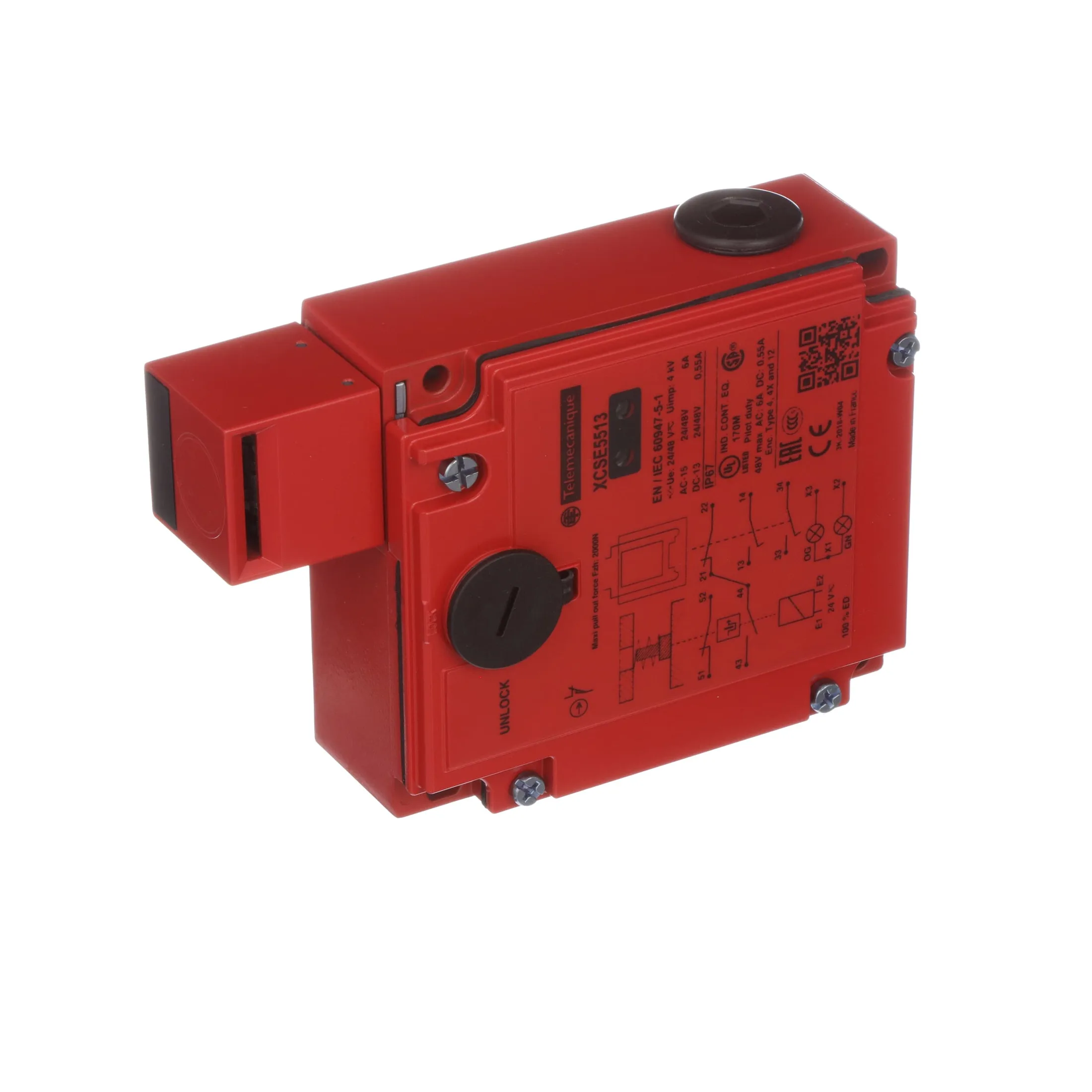 Переключатель с блокировкой Telemecanique Sensors XCSE5513