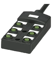 Pepperl+Fuchs. Splitter boxes V1-6A-E2-5M-PUR