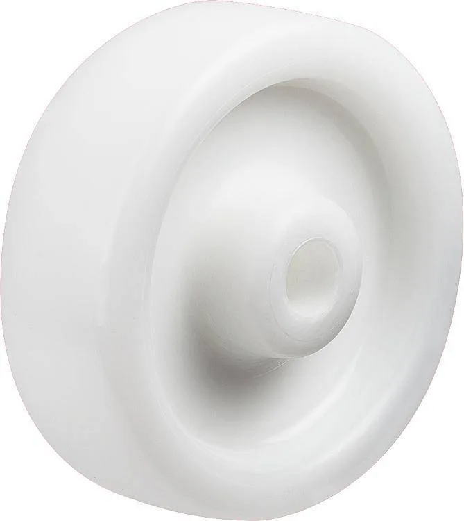 Norelem 95064_A Nylon wheels, heavy version with plain bearings, Form A