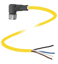 Pepperl+Fuchs. Female connector V1-W-YE5M-PVC-U