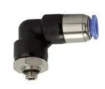 Riegler 110182 Вставной L-образный фитинг, серия Blue, самофиксирующийся, M5 вн. 197.54