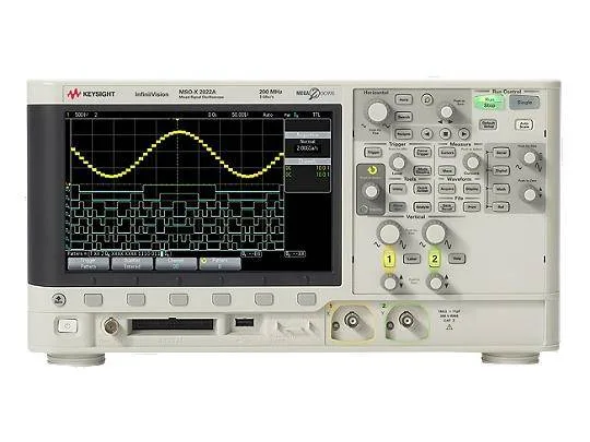 Keysight MSOX2022A Осциллограф смешанных сигналов: 200 МГц, 2 аналоговых и 8 цифровых каналов