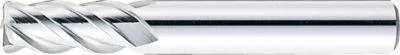 Misumi High-Speed Steel Radius End Mill, 4-Flute / Short Model