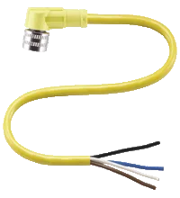 Pepperl+Fuchs. Female connector V1-W-YE5M-PUR-H/S