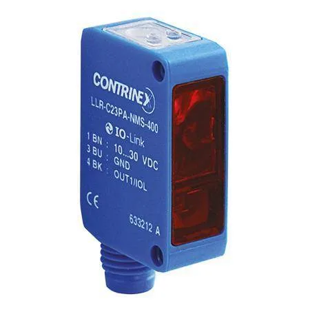 Индуктивный датчик Contrinex LLR-C23PA-NMS-101