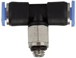 Riegler 109057 Вставной Т-образный фитинг, серия Blue, миниатюрный, вращающийся, M5 PB-54