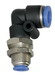 Riegler 109821 Вставной L-образный соединитель стоечного типа, серия Blue M12x1, шланг, вн. диаметр O 4 152.004