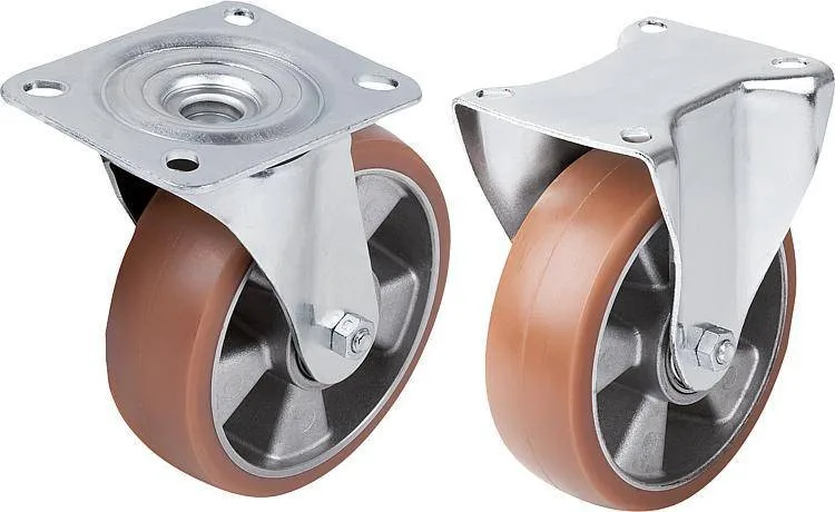 Norelem 95025 Swivel and fixed castors medium-duty version