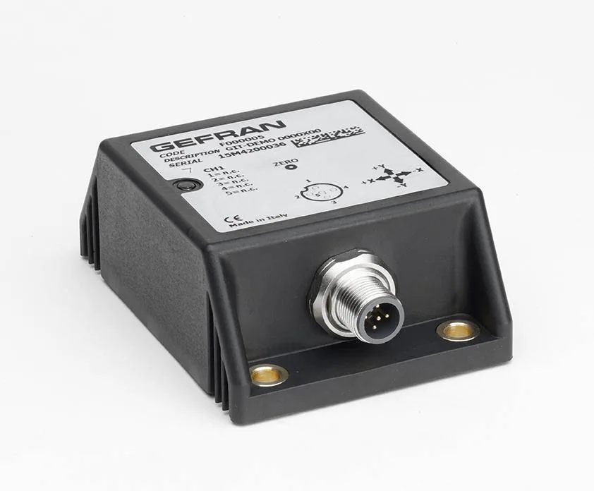 GEFRAN 10339 GIT Top single/dual axis inclinometer (XY/360°)