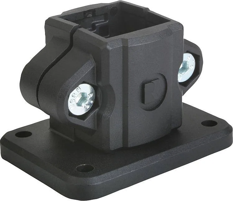 Norelem 29012 Tube clamps base, plastic
