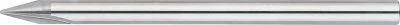 Misumi Powder High-speed Steel / High-speed Steel Submarine Gate Drill, Bottom Blade Type / 2-Flute / Straight Edge