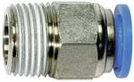 Riegler 109150 Прямой вставной фитинг, серия Blue, R 1/2 вн., шланг, вн. диаметр O 8 123.012-8