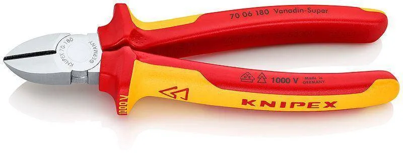 Knipex 70 06 180 Кусачки боковые