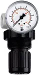Riegler 101464 Клапан сброса давления, с манометром, G 1/4, 0.1 - 3 бар 490.03